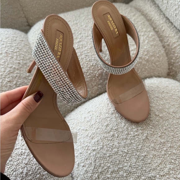 Aquazzura Crystal Heels - Picture 1 of 5